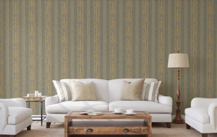 Gray Embossed Wallpaper – Dimensional Elegance (6805-5)